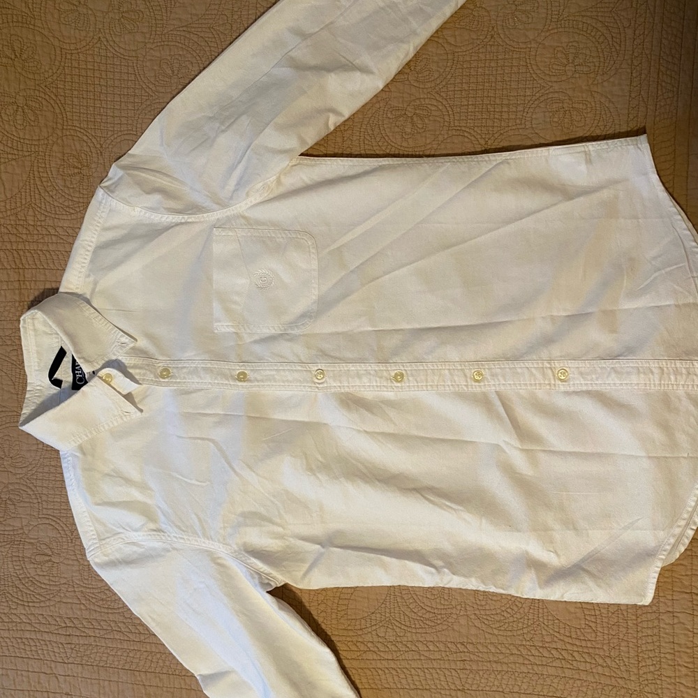 Men’s Chaps White Oxford Shirt